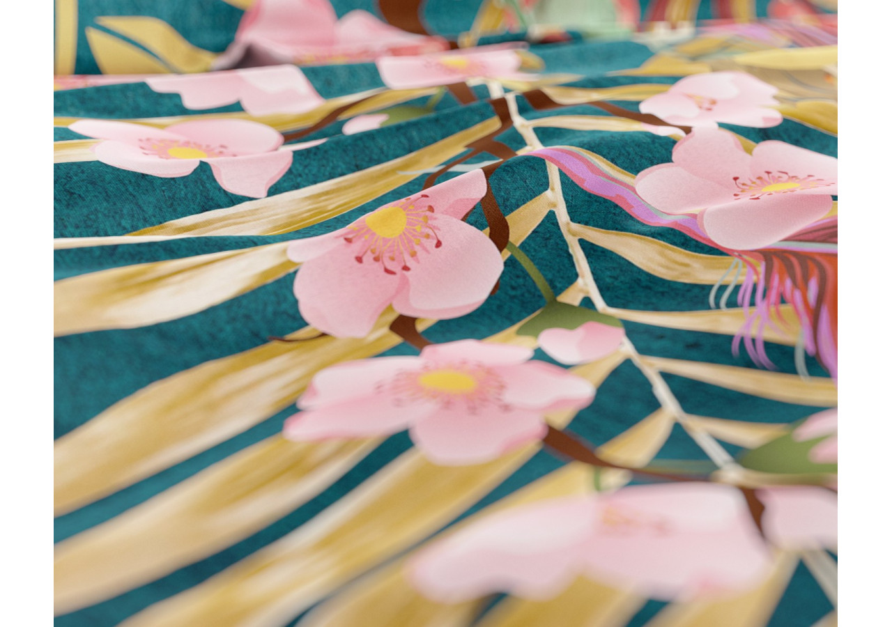 Housse de Couette Kamala Botanisch - Vert 240 x 220 cm - 17015823 - Dreamhouse