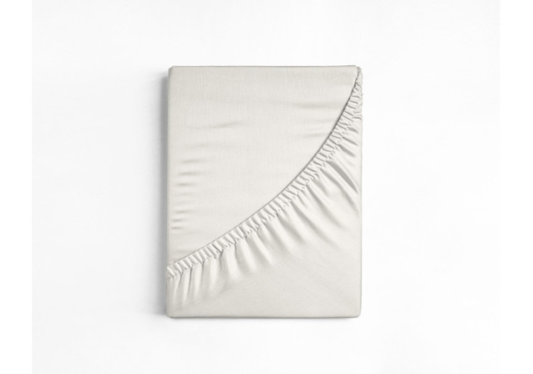 Housse de Matelas Coton Crème - 160 x 220 cm, 100% Coton Doux - 12011635 - Dreamhouse