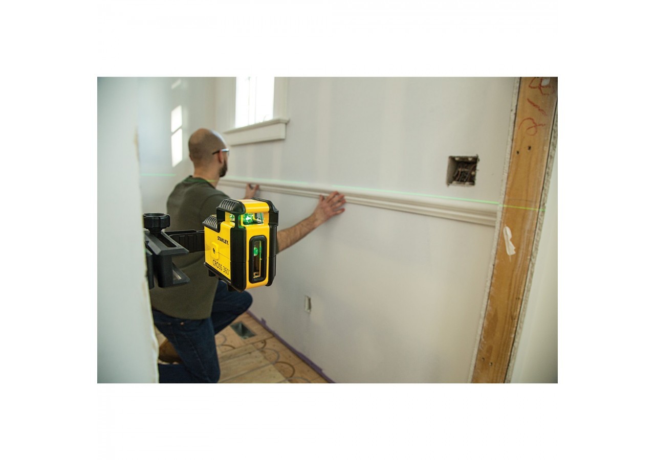 NIVEAU LASER 360° CROSS360 - VERT - STHT77594-1 - Stanley