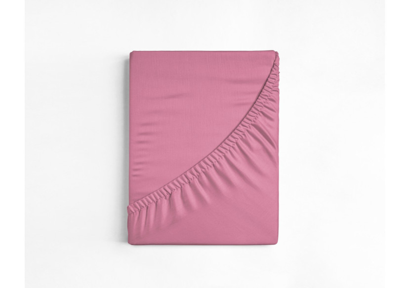 Housse de Matelas Rose - Coton 120 x 200 cm - 12011709 - Dreamhouse
