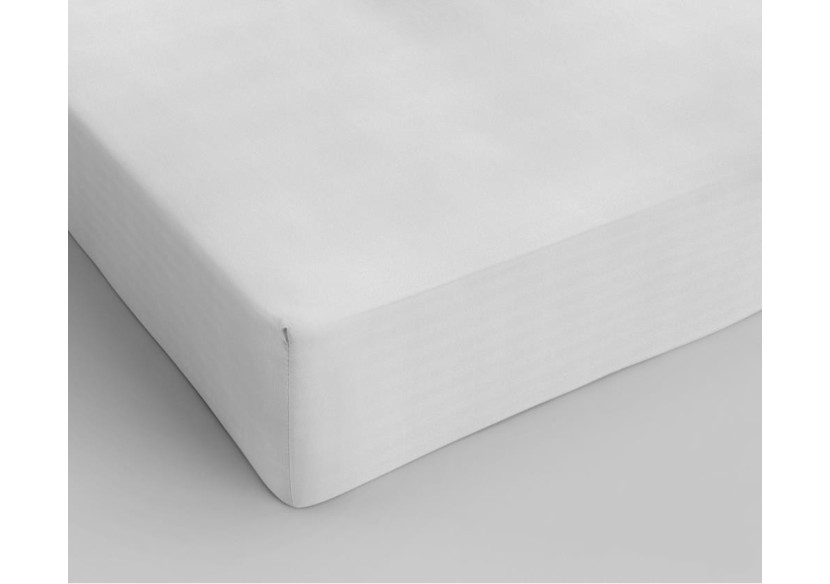 Housse de Matelas en Coton - Blanche 90 x 220 cm - 12011620 - Dreamhouse