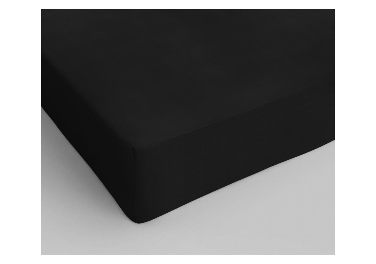 Housses de Matelas en Coton Noir - 90 x 220 cm - 12011653 - Dreamhouse