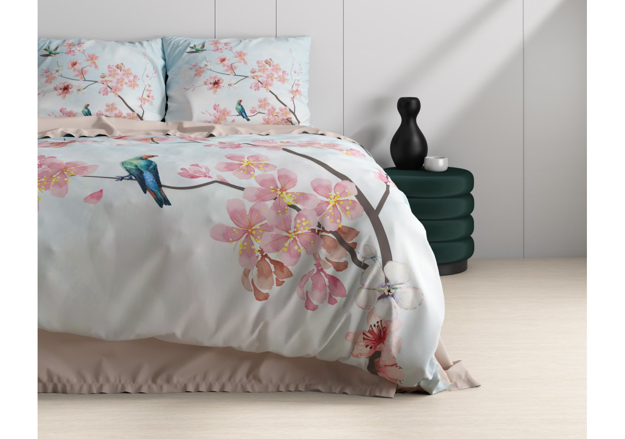 Laken Layla Bleu - Décoratif 140 x 220 cm - 17016871 - Dreamhouse