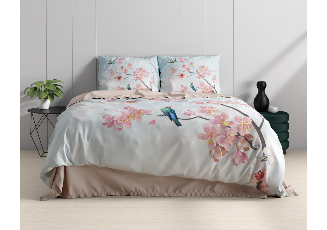 Laken Layla Bleu - Décoratif 140 x 220 cm - 17016871 - Dreamhouse