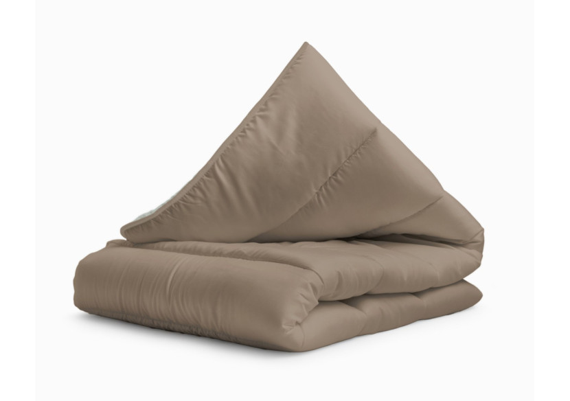 Couette All-in-One Lazy - 200 x 200 cm, Foggy / Teak - 17020252 - Sleeptime