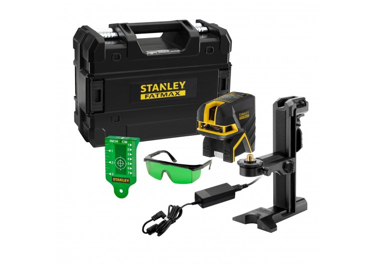 NIVEAU LASER CROIX + 2 POINTS - SCPG2 VERT - FATMAX (LI-ION) - FMHT77597-1 - Stanley