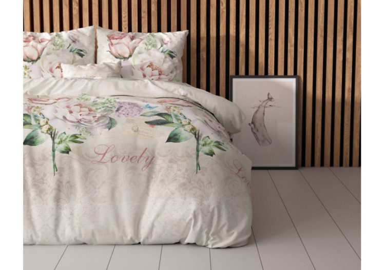 Housse de Couette Lovely Flower - 240 x 220 cm en Coton Mélangé - 17016107 - Sleeptime 2
