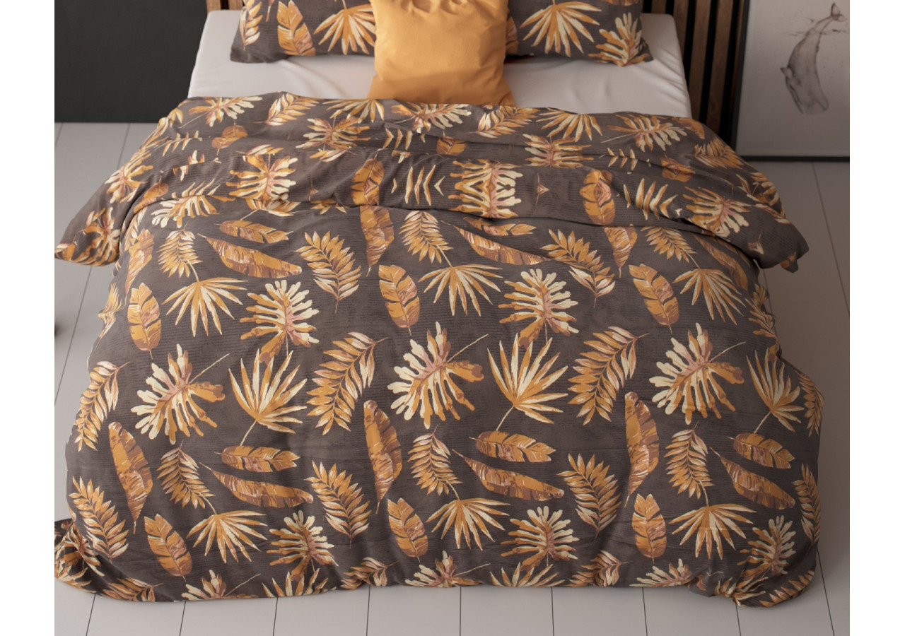 Housse de Couette Luisa Goud - Luxe et Confort 200 x 220 cm - 15022957 - Sleeptime