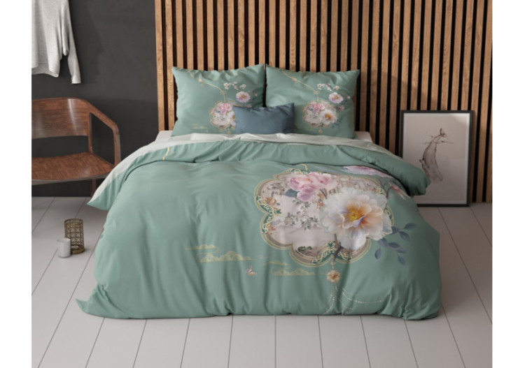 Housse de Couette Lyra Groen - Luxe et Confort 200 x 200/220 cm - 17018263 - Sleeptime 2
