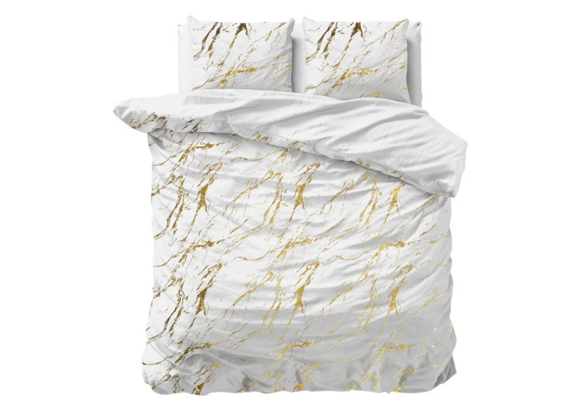 Housse de couette Marbre Élégant - Micropercal 240 x 220 cm - 17016211 - Sleeptime