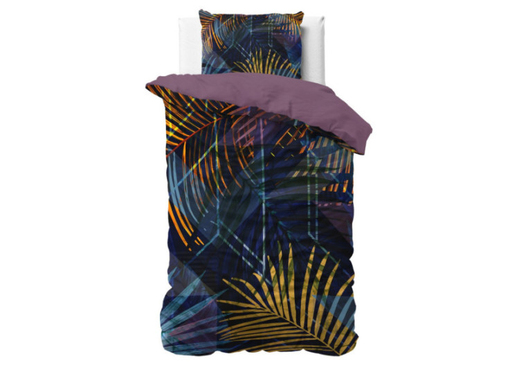 Housse de couette Marina Navy - Coton satiné 140 x 220 cm - 15020620 - Dreamhouse