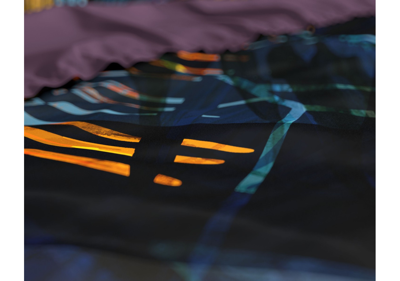 Housse de Couette Dreamhouse Wild Marina - Satin 240x220 cm - 15020622 - Dreamhouse