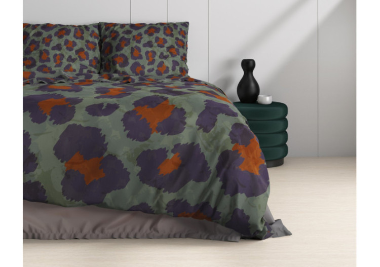 Housse de Couette Mia Verte - 100% Coton, 140 x 220 cm - 17015836 - Dreamhouse