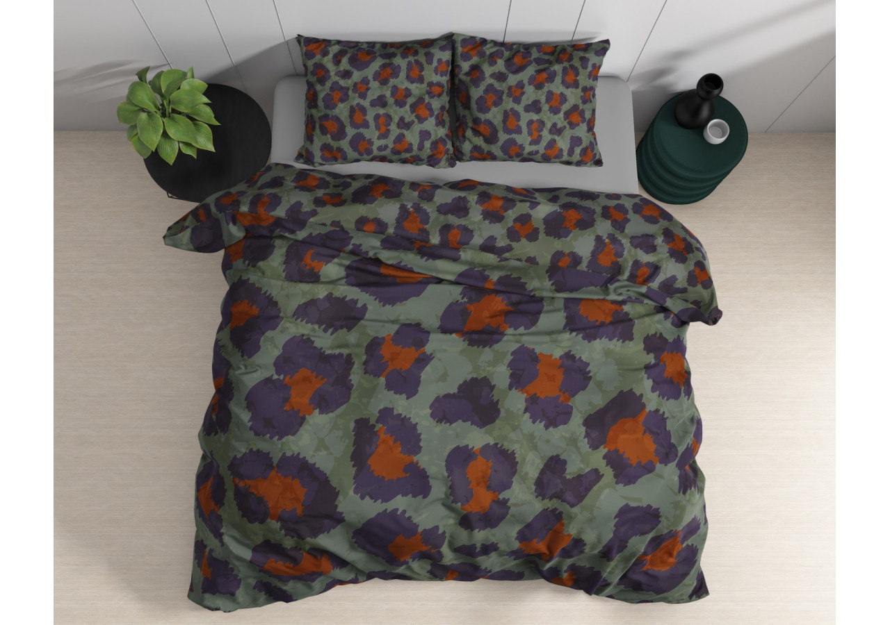 Housse de Couette Mia Verte - 100% Coton, 140 x 220 cm - 17015836 - Dreamhouse