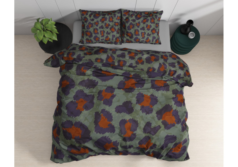 Housse de Couette Mia Verte - 100% Coton, 240 x 220 cm - 17015838 - Dreamhouse