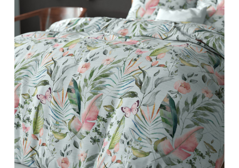 Housse de couette Mika Groen - 240x220 cm en 100% coton - 15029356 - Sleeptime