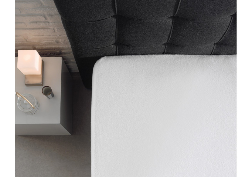 Housse de Matelas Molton - 180 x 200/220 cm, Protection Anti-humidité - 12011411 - Dreamhouse