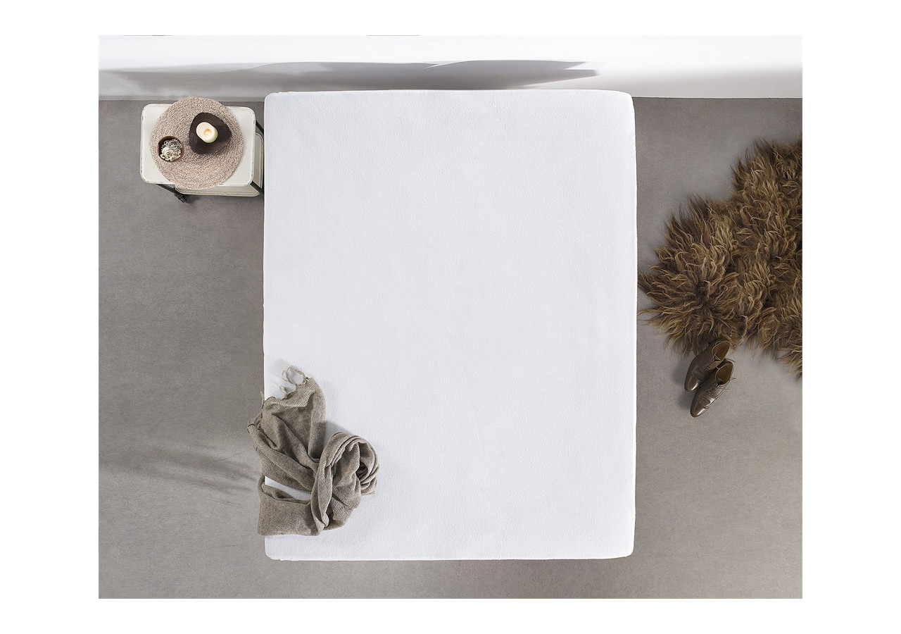 Housse de Matelas Molton - 180 x 200/220 cm, Protection Anti-humidité - 12011411 - Dreamhouse