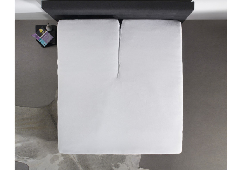 Housse de Matelas Splittopper Molton - 120/140 x 200 cm, Protection Anti-bactérienne - 12011316 - Dreamhouse