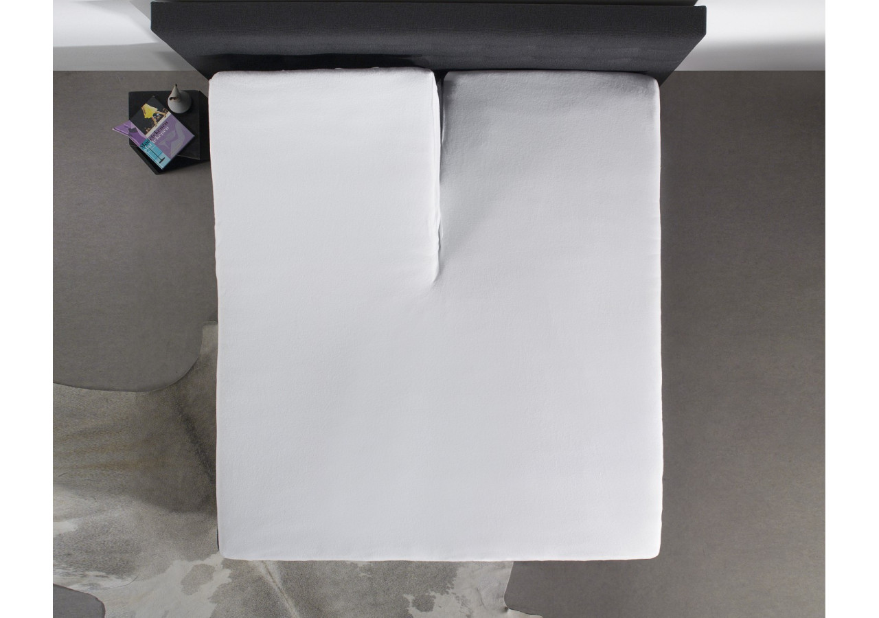 Housse de Matelas Splittopper Molton - 160 x 200/220 cm, Confort et Hygiène - 12011317 - Dreamhouse