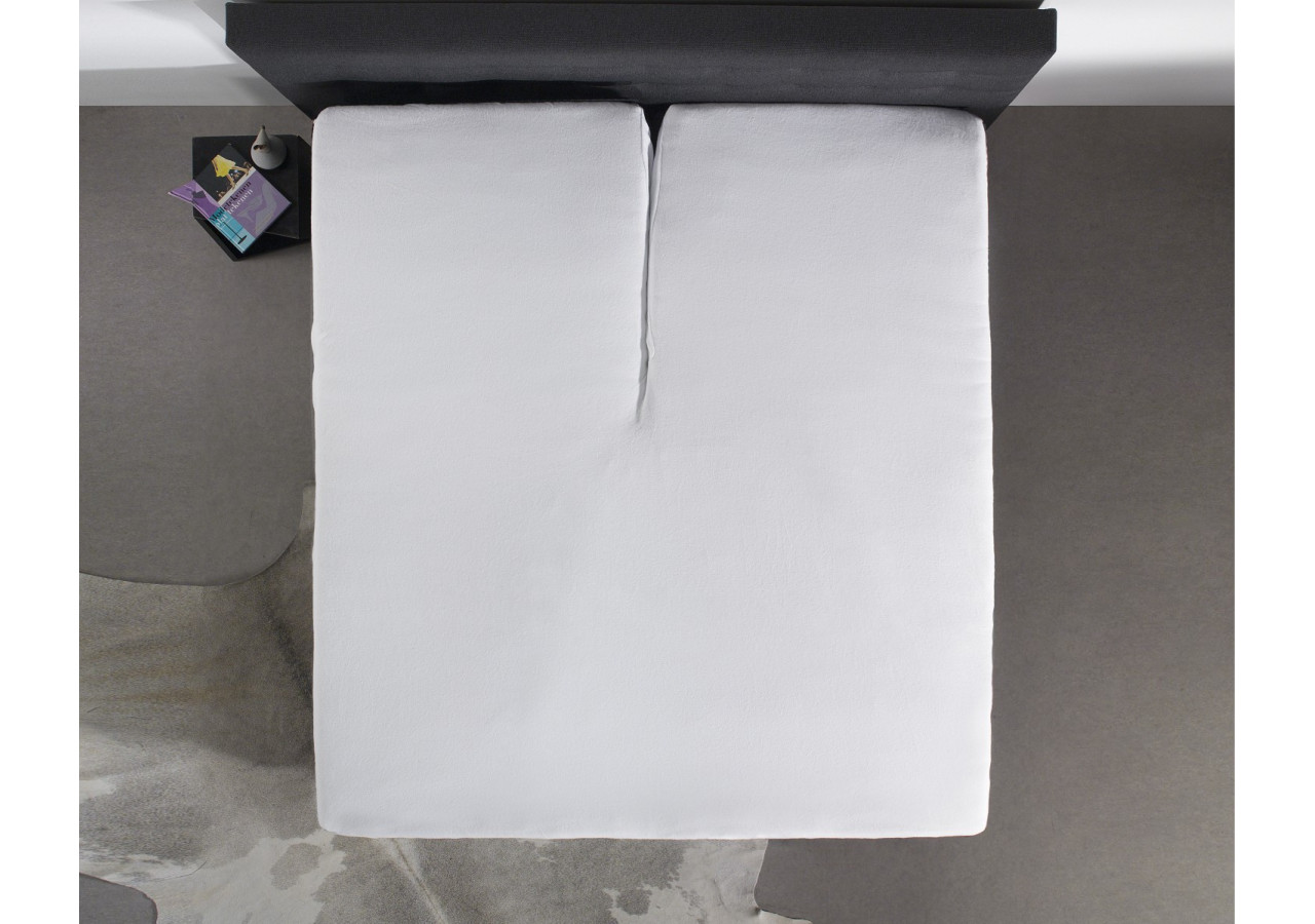Housse de Matelas Splittopper Molton - 200 x 200/220 cm, Hygiène et Confort - 12011323 - Dreamhouse