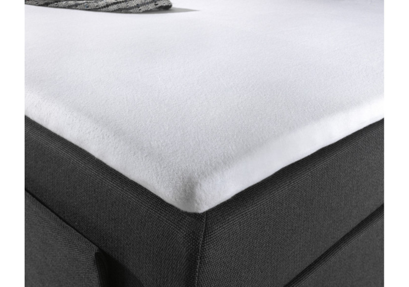 Housse de Matelas Molton - 90/100 x 220 cm, Antiallergique et Absorbante - 14015223 - Dreamhouse