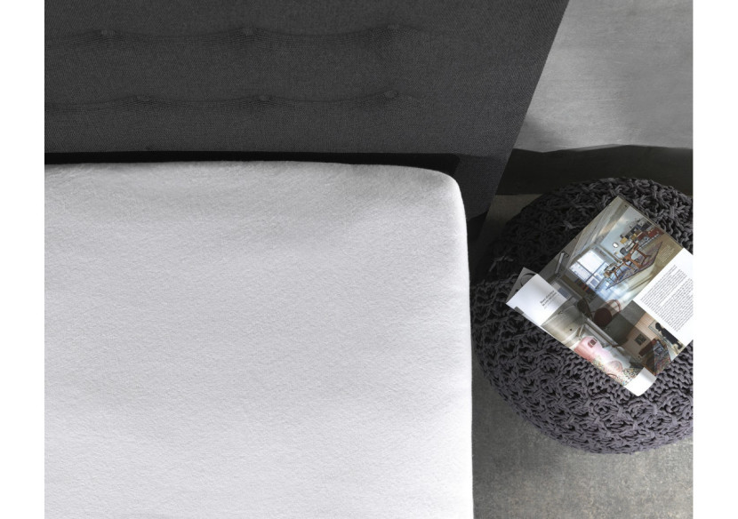Housse de Matelas Molton - 180 x 200/220 cm, Antiallergique et Absorbante - 14015226 - Dreamhouse