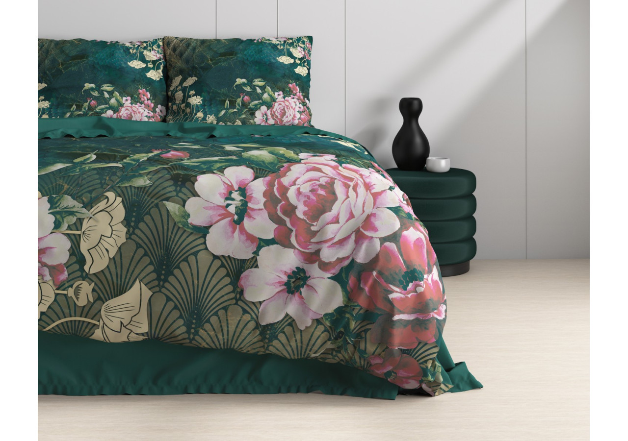 Housse de couette Dreamhouse Wild Noah - 200 x 220 cm en satin de coton - 17016857 - Dreamhouse