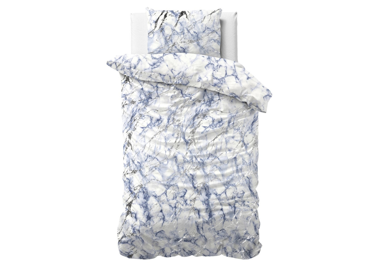 Housse de Couette Glamour Ocean - 140 x 220 cm en Micropercal - 17016224 - Sleeptime