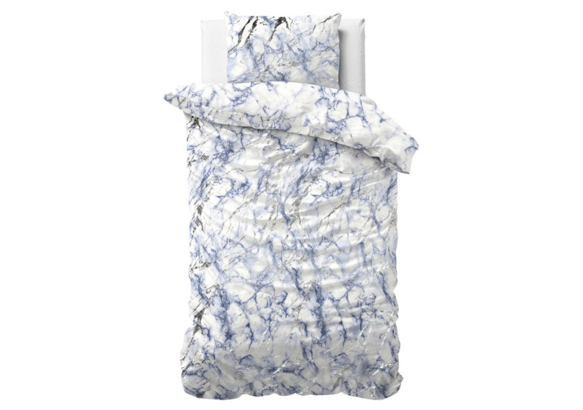 Housse de Couette Glamour Ocean - 140 x 220 cm en Micropercal - 17016224 - Sleeptime