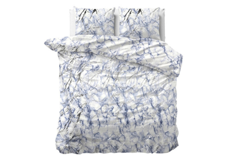 Housse de Couette Glamour Ocean - 200 x 220 cm en Micropercal - 17016225 - Sleeptime