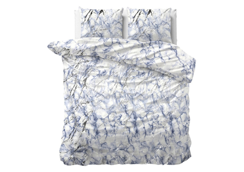 Housse de Couette Glamour Ocean - 200 x 220 cm en Micropercal - 17016225 - Sleeptime