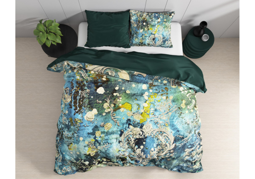 Housse de Couette Ocean Drops - Coton Satin 240 x 220 cm - 17010226 - Dreamhouse