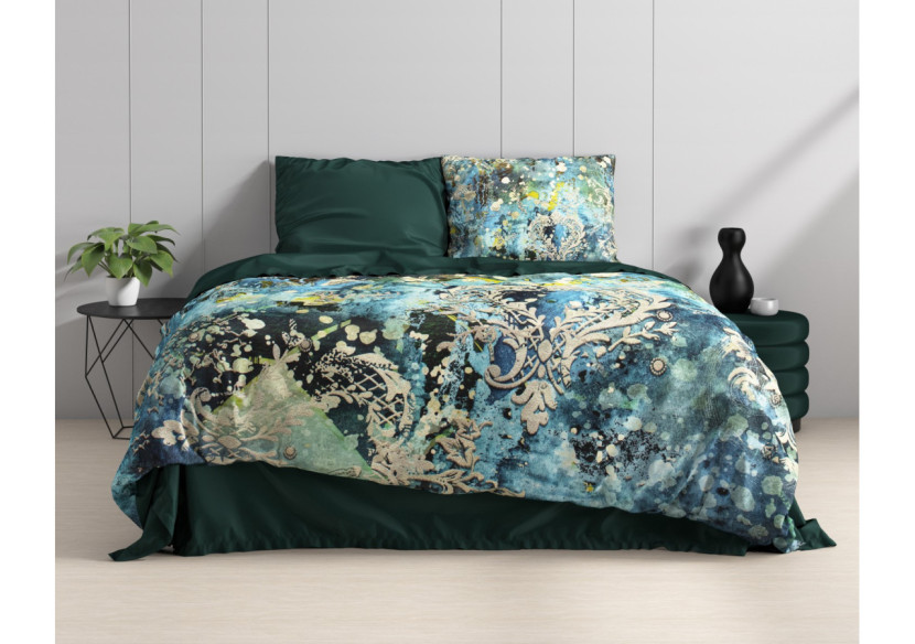 Housse de Couette Ocean Drops - Coton Satin 240 x 220 cm - 17010226 - Dreamhouse
