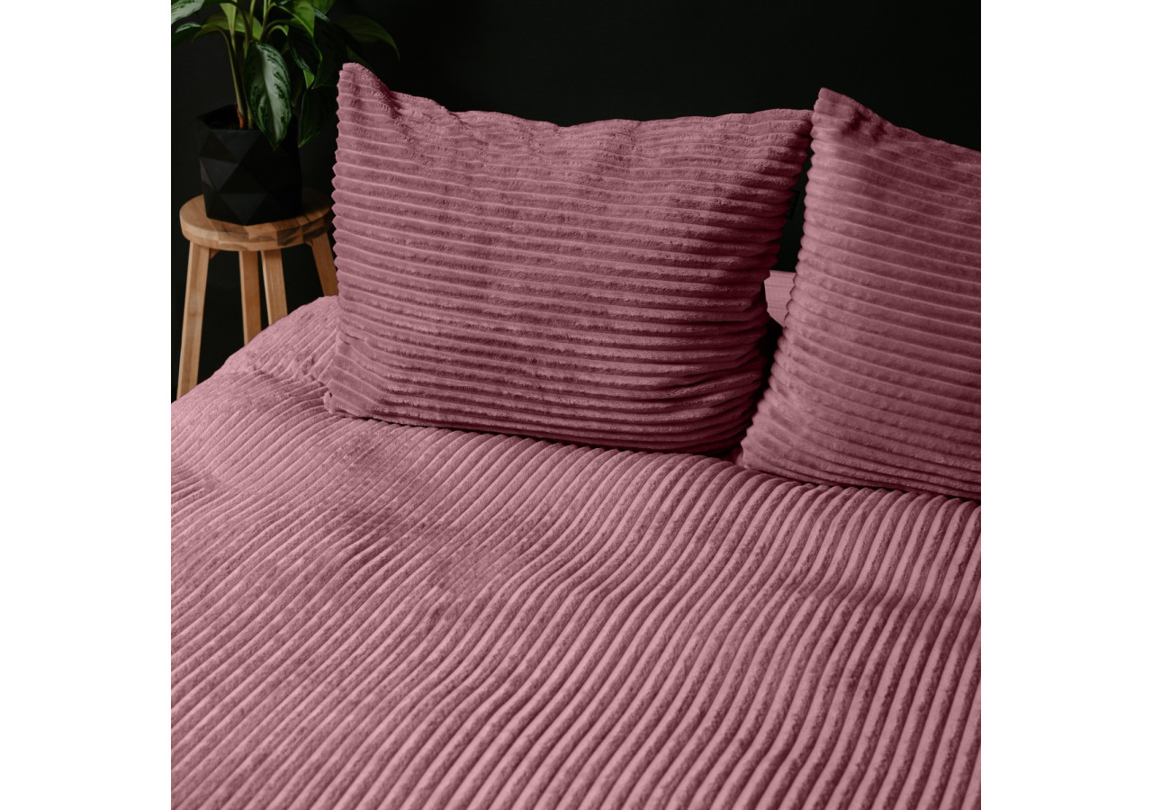 Housse de Couette Teddy Rose Ancien - 240 x 200/220 cm, Luxe et Confort - 17017021 - Sleeptime