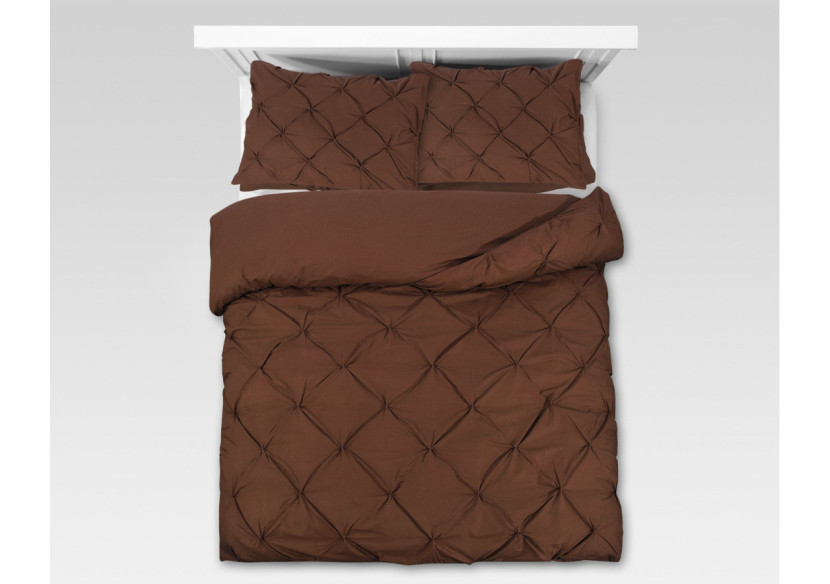 Housse de couette Salvador Bruin - 140 x 200 cm en 100% coton - 17015003 - Dreamhouse