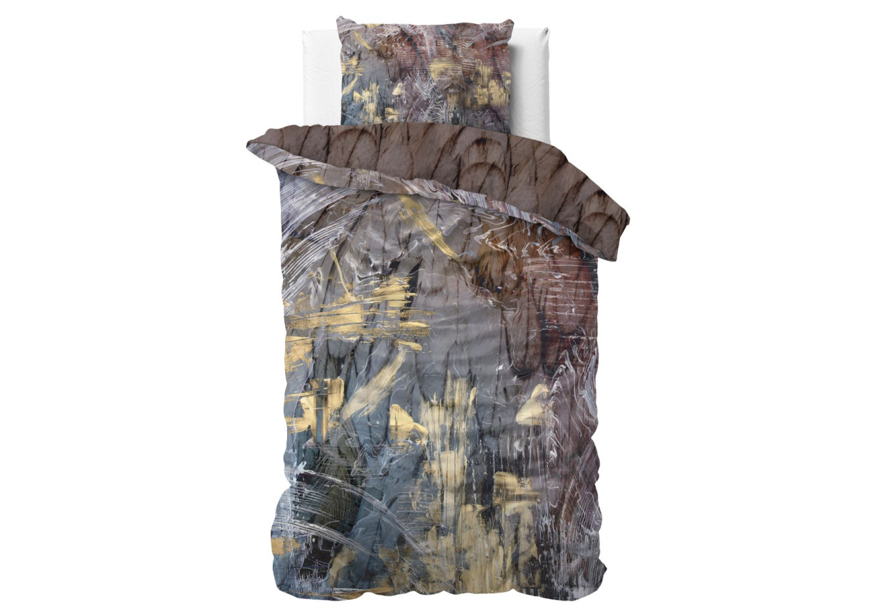 Housse de Couette Satin Sarda Multi - Dimensions 140 x 220 cm - 17015857 - Sleeptime