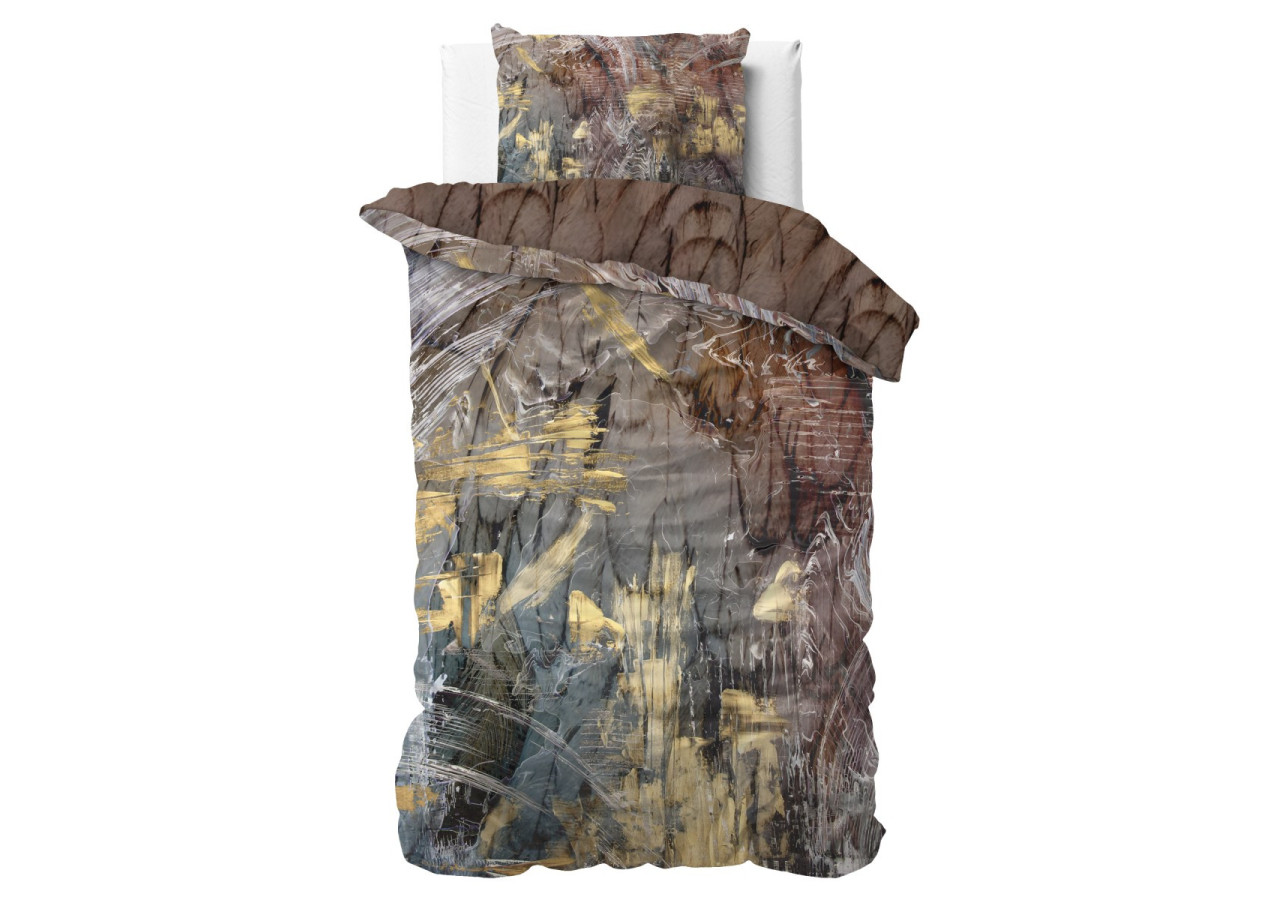 Housse de Couette Satin Sarda Multi - Dimensions 140 x 220 cm - 17015857 - Sleeptime