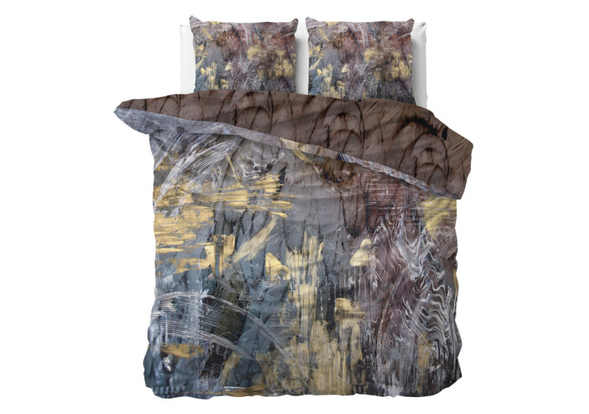 Housse de Couette Satin Sarda Multi - Dimensions 200 x 220 cm - 17015858 - Sleeptime