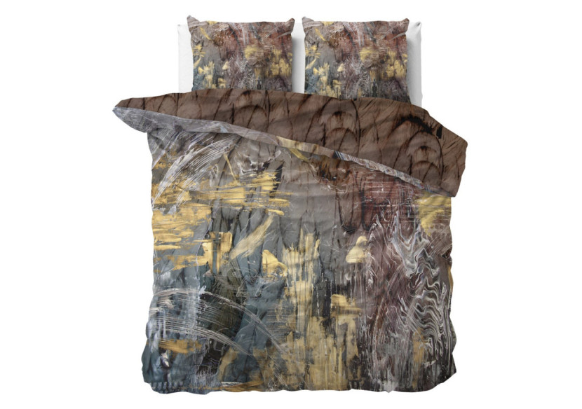 Housse de Couette Satin Sarda Multi - Dimensions 200 x 220 cm - 17015858 - Sleeptime