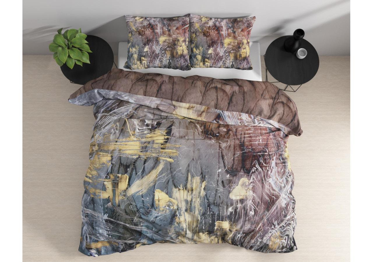 Housse de Couette Satin Sarda Multi - Dimensions 240 x 220 cm - 17015859 - Sleeptime