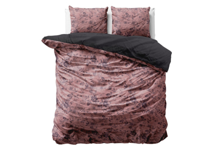 Housse de couette Velvet Jonas - 200 x 220 cm en velours et coton - 17015466 - Dreamhouse