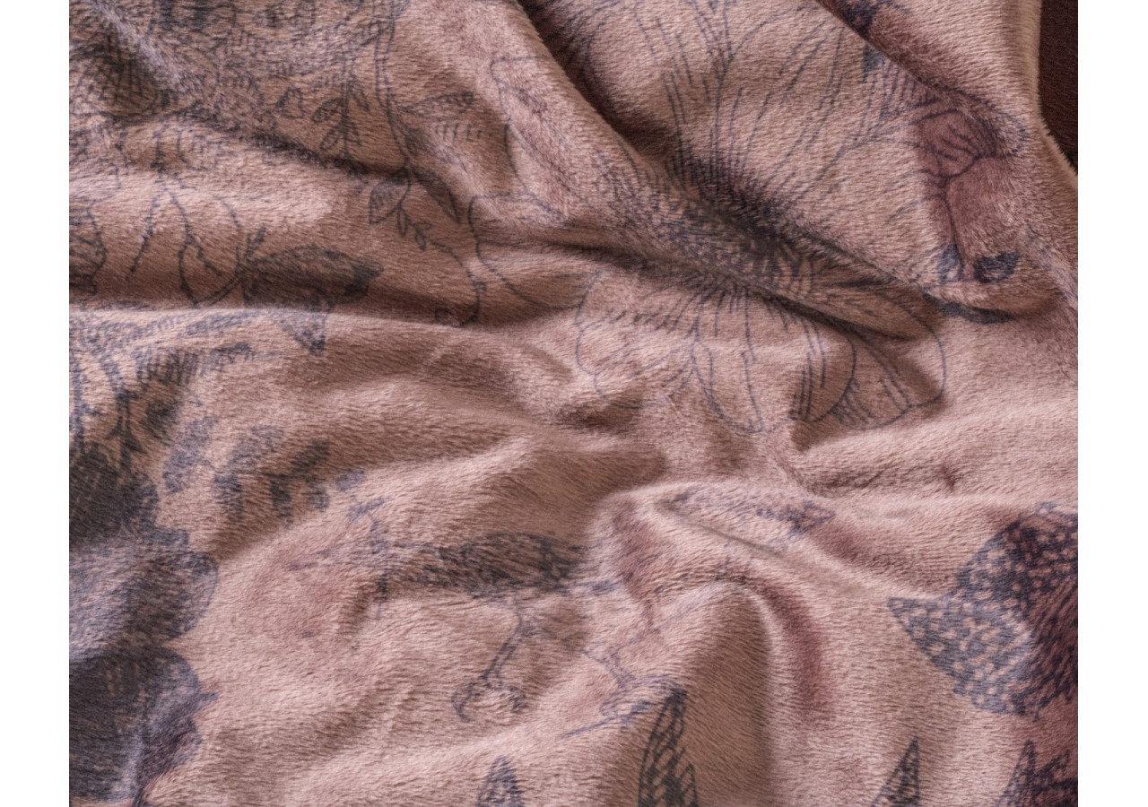 Housse de couette Velvet Jonas - 240 x 220 cm en velours et coton - 17015467 - Dreamhouse