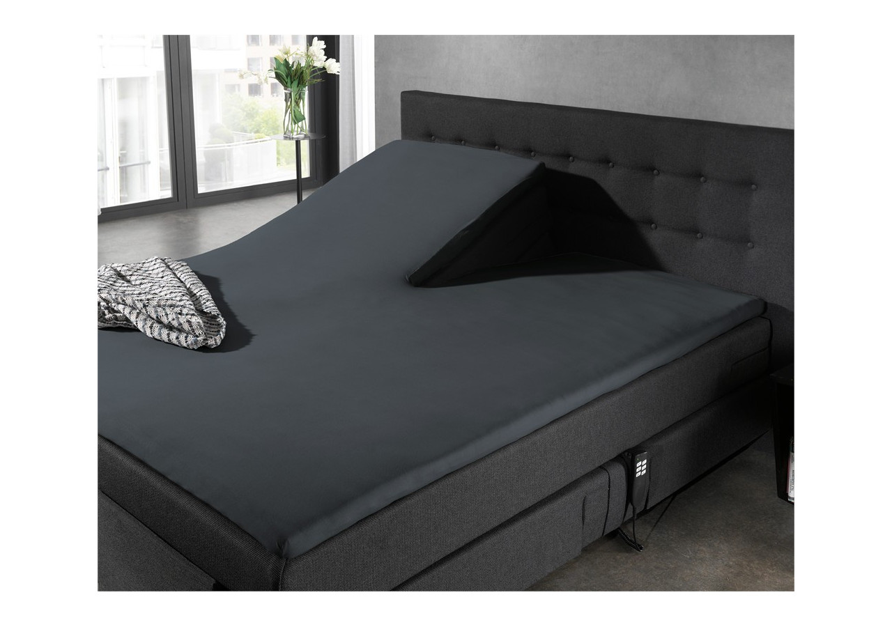 Housse de matelas Splittopper Jersey - Antracite 140 x 200 cm - 12011490 - Dreamhouse
