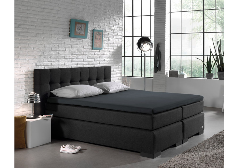 Housse de matelas Splittopper Jersey - Antracite 140 x 200 cm - 12011490 - Dreamhouse
