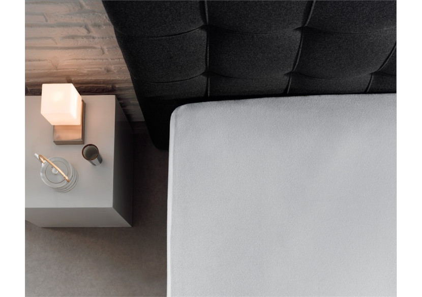 Housse de Matelas Splittopper Jersey - 140 x 200 cm, Coton Stretch - 12011460 - Dreamhouse