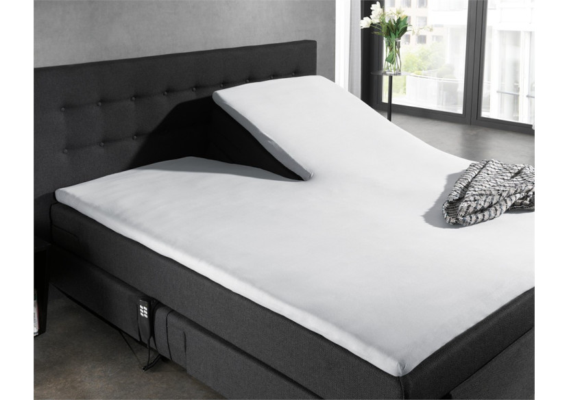 Housse de Matelas Splittopper Jersey - 180 x 200 cm, Coton Stretch - 12011463 - Dreamhouse