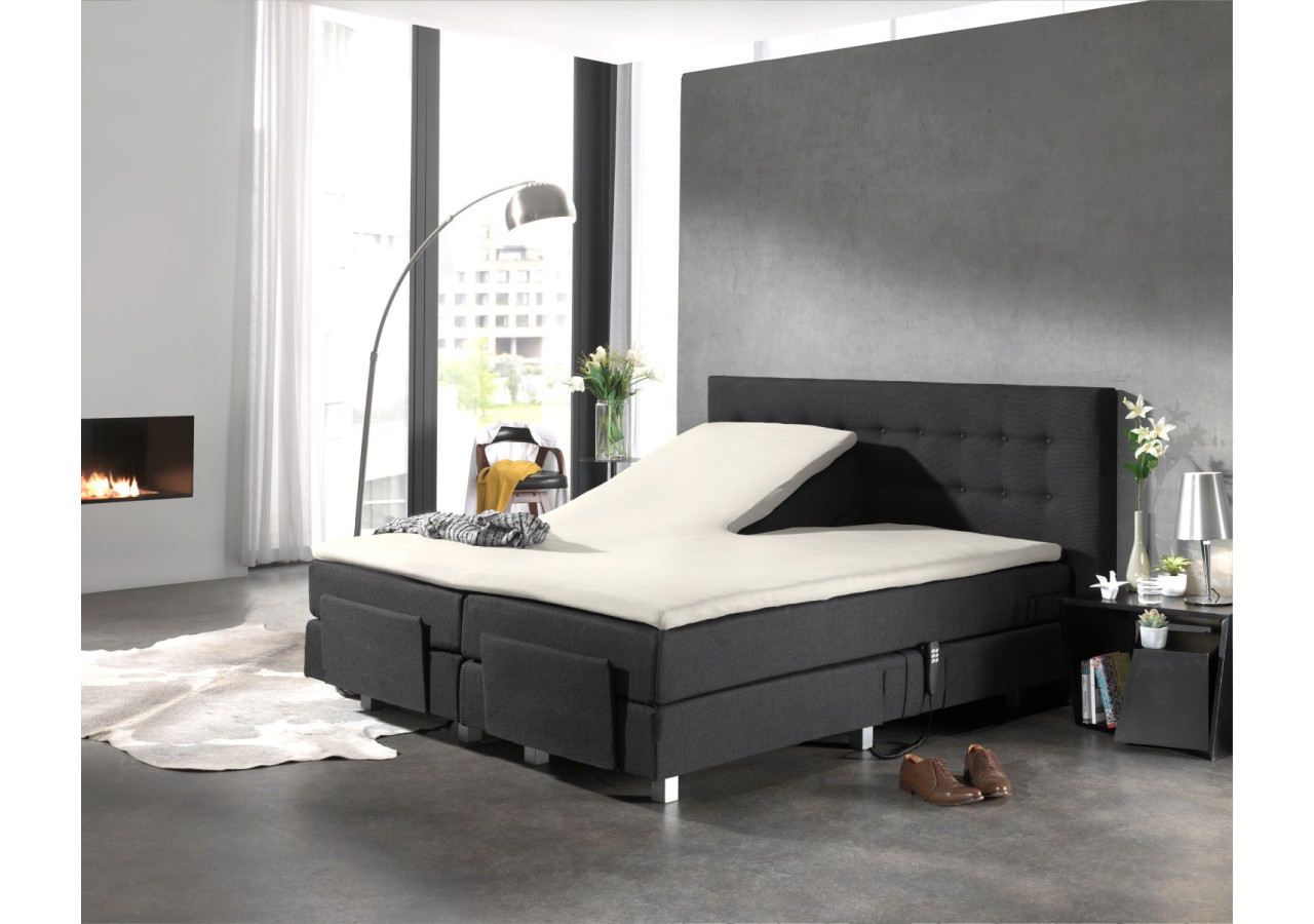 Housse de Matelas Splittopper en Coton - Crème 160 x 220 cm - 12010089 - Dreamhouse