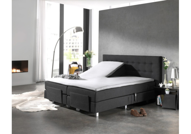 Housse de Matelas Splittopper - 100% Percal Coton Blanc 160 x 200 cm - 12010084 - Dreamhouse