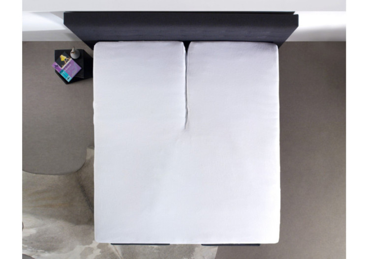 Housse de Matelas Splittopper - 100% Percal Coton Blanc 160 x 200 cm - 12010084 - Dreamhouse 2